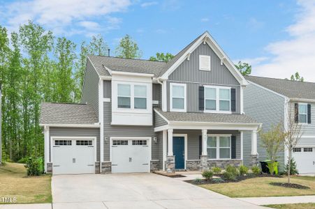 New construction Single-Family house 445 Curling Creek Drive, Clayton, NC 27527 - photo 1 1