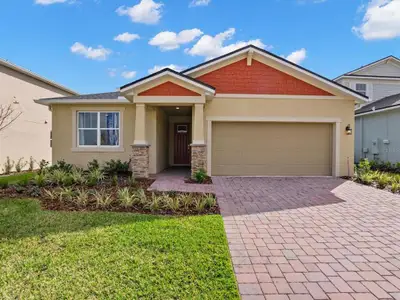 New construction Single-Family house 3033 Ambersweet Place, Clermont, FL 34711 Glades- photo 0