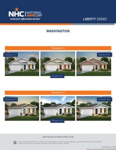 New construction Single-Family house 1308 Orchard Oaks, Seguin, TX 78155 Washington- photo 1 1