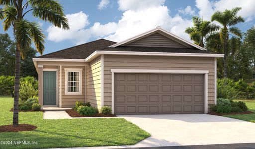 New construction Single-Family house 5868 Tomahawk Lake Drive, Jacksonville, FL 32254 Balsam- photo 0