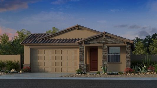 New construction Single-Family house Harlow, 4424 N. 202Nd Avenue, Buckeye, AZ 85340 - photo