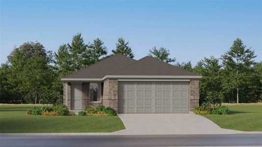 New construction Single-Family house 16524 Plum Bark Drive, New Caney, TX 77357 Oakridge- photo 0