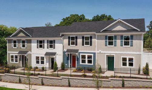 New construction Townhouse house 579 Hacksaw Trail, Raleigh, NC 27610 - photo 4 4