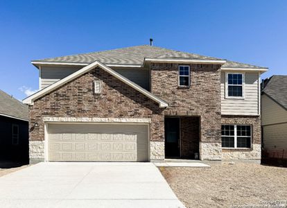 New construction Single-Family house 122 Beveridge, Seguin, TX 78155 Gage Homeplan- photo 0