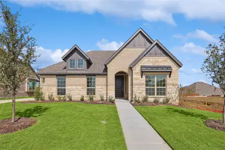 New construction Single-Family house 753 Carriage Hill Road, Midlothian, TX 76065 Oleander- photo 0