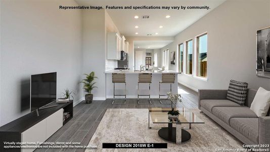 New construction Single-Family house 13226 Fantine Fields, San Antonio, TX 78253 Design 2018W- photo