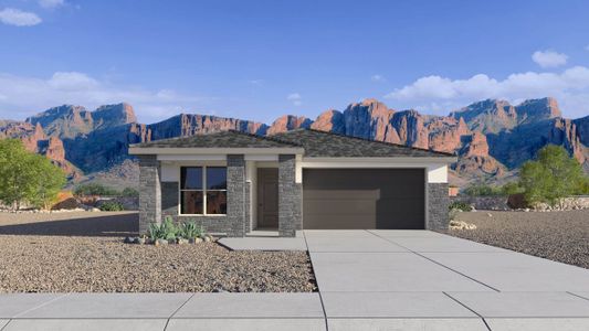 New construction Single-Family house Dove, 9416 North 178th Drive, Waddell, AZ 85355 - photo