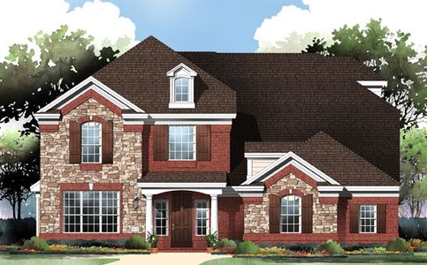 New construction Single-Family house Provence II, 7581 Ridgedale Road, Grand Prairie, TX 75054 - photo