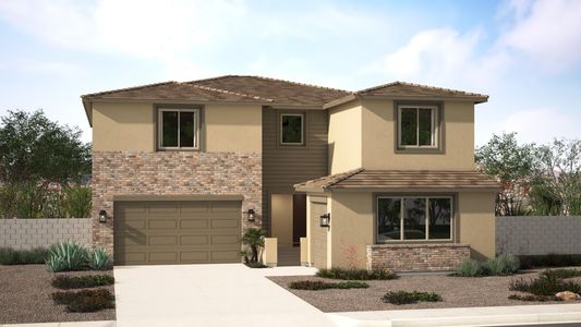 New construction Single-Family house Pomelo, 18006 West Larkspur Drive, Goodyear, AZ 85338 - photo