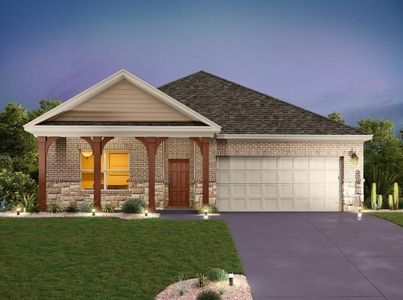 New construction Single-Family house 128 Niagara Falls Ln, Kyle, TX 78640 Cambridge Homeplan- photo 0