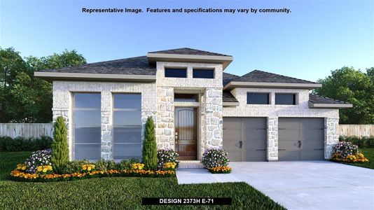 New construction Single-Family house 625 Estacado Lane, Georgetown, TX 78633 Design 2373H- photo 0 0
