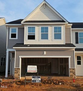 New construction Townhouse house 27 Fairwinds Drive, Lillington, NC 27546 The Wake- photo 15 15