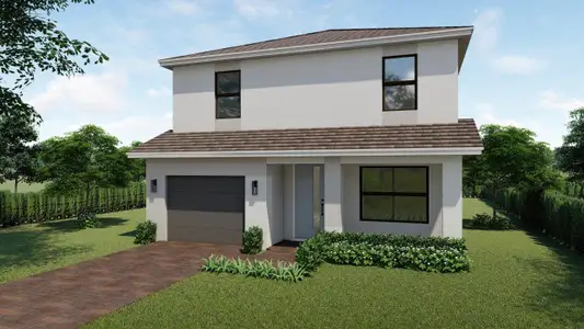 New construction Single-Family house Sapole, 112 NE 14th Terrace, Homestead, FL 33033 - photo