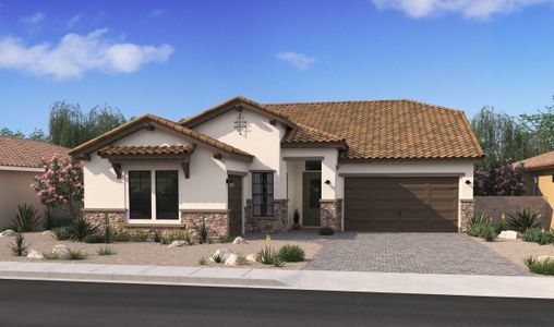 New construction Single-Family house Belfast,  Ironwood Rd. & Pima Rd, San Tan Valley, AZ 85140 - photo