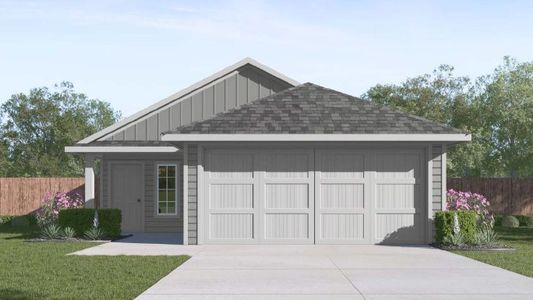 New construction Single-Family house 3411 Grand Legacy Lane, Houston, TX 77047 AMBER-REG EXP PLAN X30A - 30'- photo 0