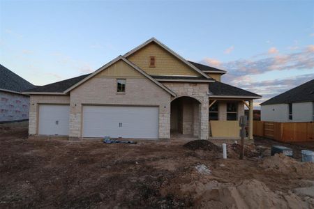New construction Single-Family house 1236 Calendula Trl, Georgetown, TX 78628 Paramount- photo 0