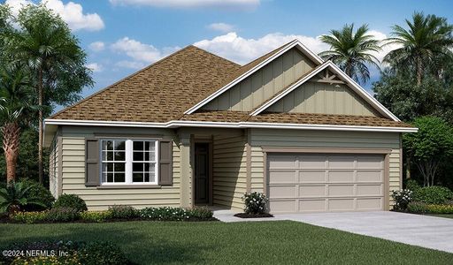 New construction Single-Family house 387 Goldenrod Drive, Saint Augustine, FL 32092 Hawthorne- photo 0 0