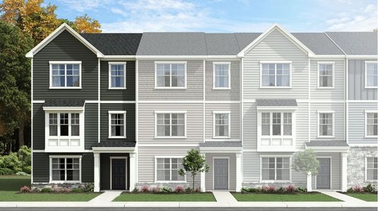 New construction Townhouse house Bradley, 13120 Capital Blvd, Wake Forest, NC 27587 - photo