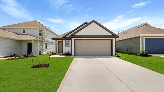 New construction Single-Family house 14046 Mount Hunter Drive, Willis, TX 77318 The Aspen- photo 0 0