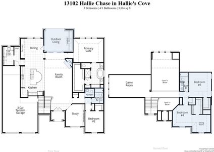 New construction Single-Family house 13102 Hallie Chase, Schertz, TX 78154 276 Plan- photo 0