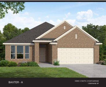 New construction Single-Family house 3938 Sugardale Street, Baytown, TX 77521 Baxter A- photo 0