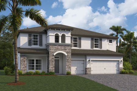 New construction Single-Family house 31222 Hayman Loop, Wesley Chapel, FL 33545 Windsor- photo 0