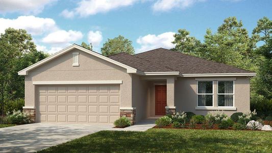 New construction Single-Family house 33734 Sky Blossom Circle, Leesburg, FL 34788 Ambrosia- photo 0