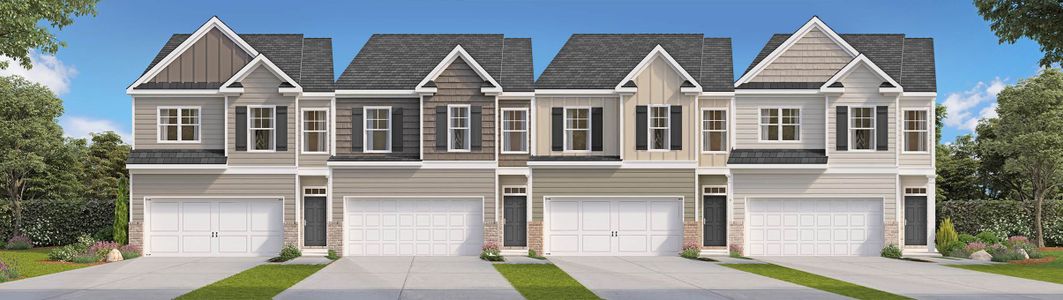 New construction Townhouse house 1560 Gray Branch Drive, Lawrenceville, GA 30045 Stratford- photo