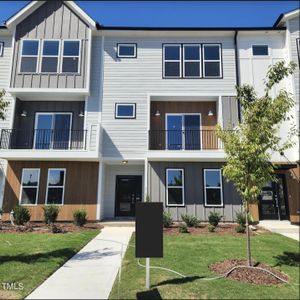 New construction Townhouse house 2131 Treelight Way, Wendell, NC 27591 Barreto - photo 0