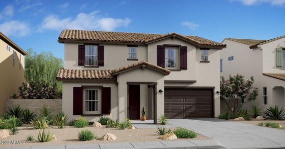 New construction Single-Family house 3019 W Bent Tree Drive, Phoenix, AZ 85083 Water Lily II- photo 0