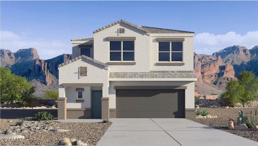 New construction Single-Family house 5285 E Umber Road, San Tan Valley, AZ 85143 - photo 0 0