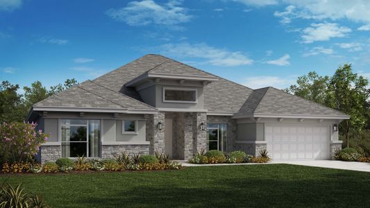 New construction Single-Family house 120 Chantilly Way, Liberty Hill, TX 78642 Chesapeake- photo 0 0
