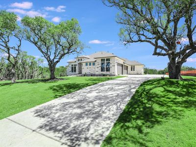 New construction Single-Family house 208 Nighthorse, Liberty Hill, TX 78642 San Simeon I- photo