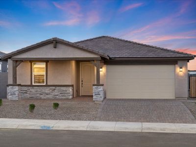 New construction Single-Family house 17750 W Coolidge Street, Goodyear, AZ 85395 Arlo- photo 0