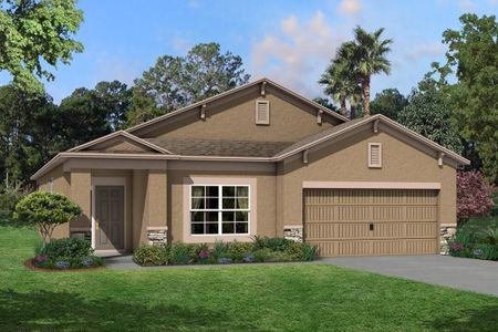 New construction Single-Family house Newport II, 2225 Anderson Snow Road, Spring Hill, FL 34609 - photo