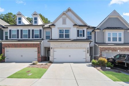 New construction Townhouse house 2841 Thames Willow Way, Suwanee, GA 30024 - photo 0