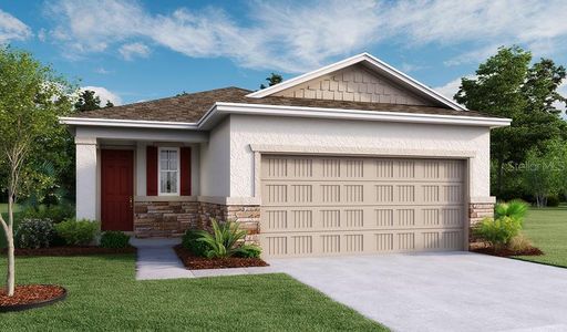 New construction Single-Family house 899 Blue Creek Drive, Haines City, FL 33844 Beech- photo 0 0