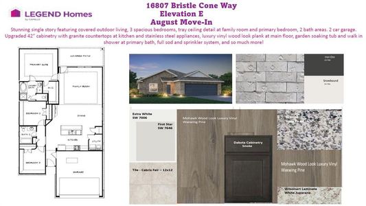 New construction Single-Family house 16807 Bristle Cone Way, Conroe, TX 77302 Palermo- photo 19 19