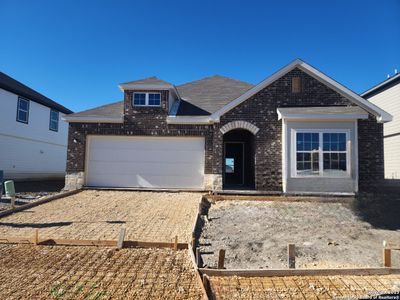 New construction Single-Family house 7627 Guadalupe Peak, San Antonio, TX 78253 Makenzie Homeplan- photo 0