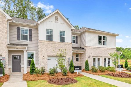 New construction Townhouse house 480 Payne Drive, Mcdonough, GA 30253 Braden- photo 0 0