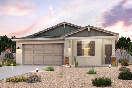 New construction Single-Family house Plan 3, 35320 W. Mallorca Ave, Maricopa, AZ 85138 - photo