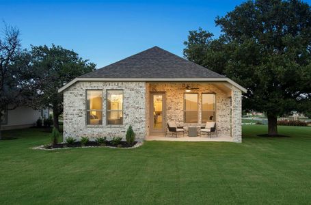 New construction Single-Family house 105 Civita Rd, Liberty Hill, TX 78642 Design 1722W- photo 2 2