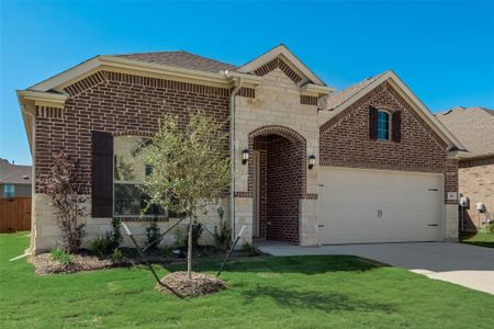 New construction Single-Family house 1112 Water Canna Drive, Fort Worth, TX 76247 Buxton II- photo 0