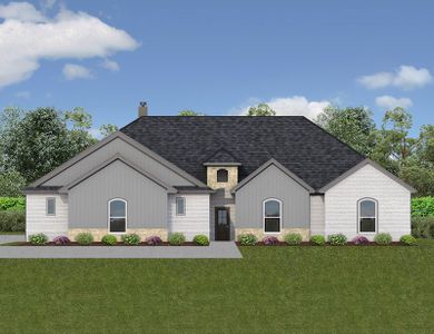 New construction Single-Family house JASPER, 1000  Churchill Lane, Millsap, TX 76066 - photo
