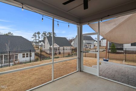 New construction Single-Family house 605 Marion Hills Way, Knightdale, NC 27545 The Chestnut D- photo 37 37