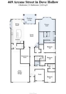 New construction Single-Family house 469 Arcane Street, Waxahachie, TX 75165 Canterbury Plan- photo 1 1