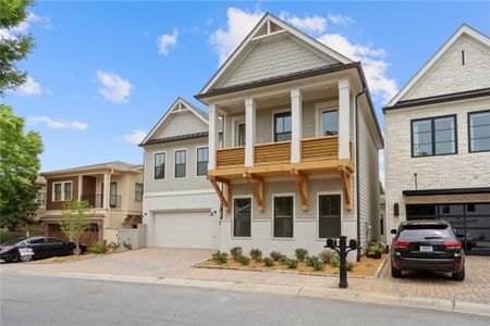 New construction Single-Family house 320 Gray Shingle Lane, Woodstock, GA 30189 The Seaside B- photo 2 2