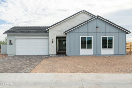 New construction Single-Family house 4958 W Rogers Pass Pass, Queen Creek, AZ 85142 Cholla Plan 5541- photo