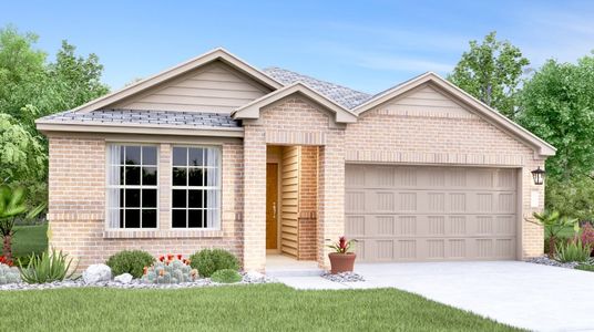 New construction Single-Family house 2113 Golden Grain Lane, Georgetown, TX 78628 Aplin- photo 0