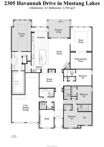 New construction Single-Family house 2305 Havannah Dr, Celina, TX 75009 Plan 274- photo 1 1